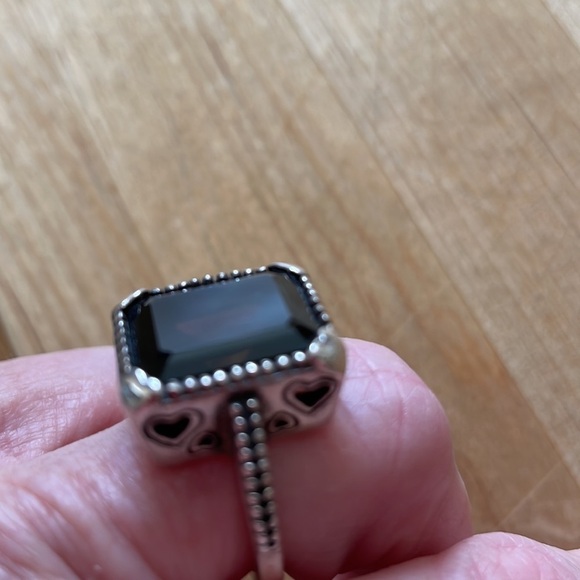 BEAUTIFUL Faceted Smoky Quartz Sterling Ring—Excl. - Picture 13 of 15